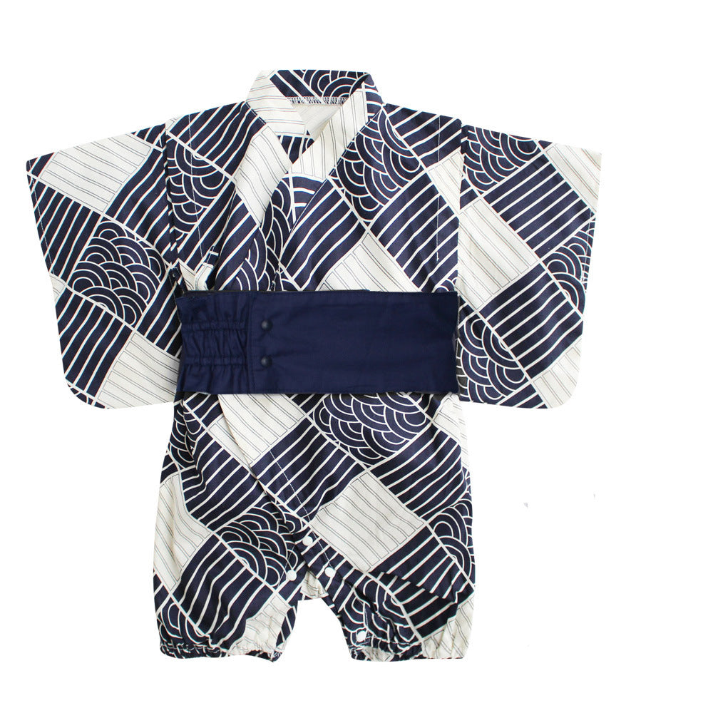 Baby Kimono Summer Onesie 95% Cotton-454