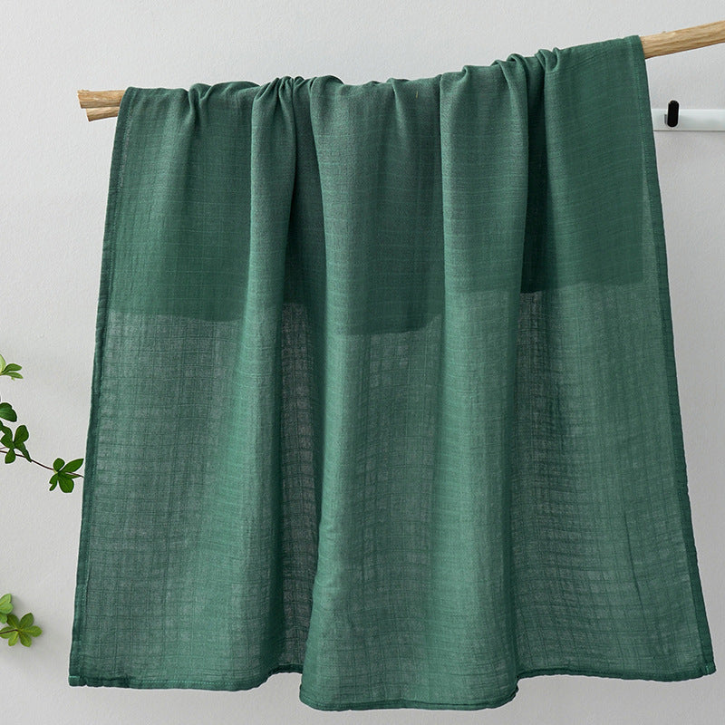 Muslin Baby Swaddle Blanket 2-Pack | 70% Bamboo 30% Cotton | 120cm 47.2" Multi-Use Wrap - 167