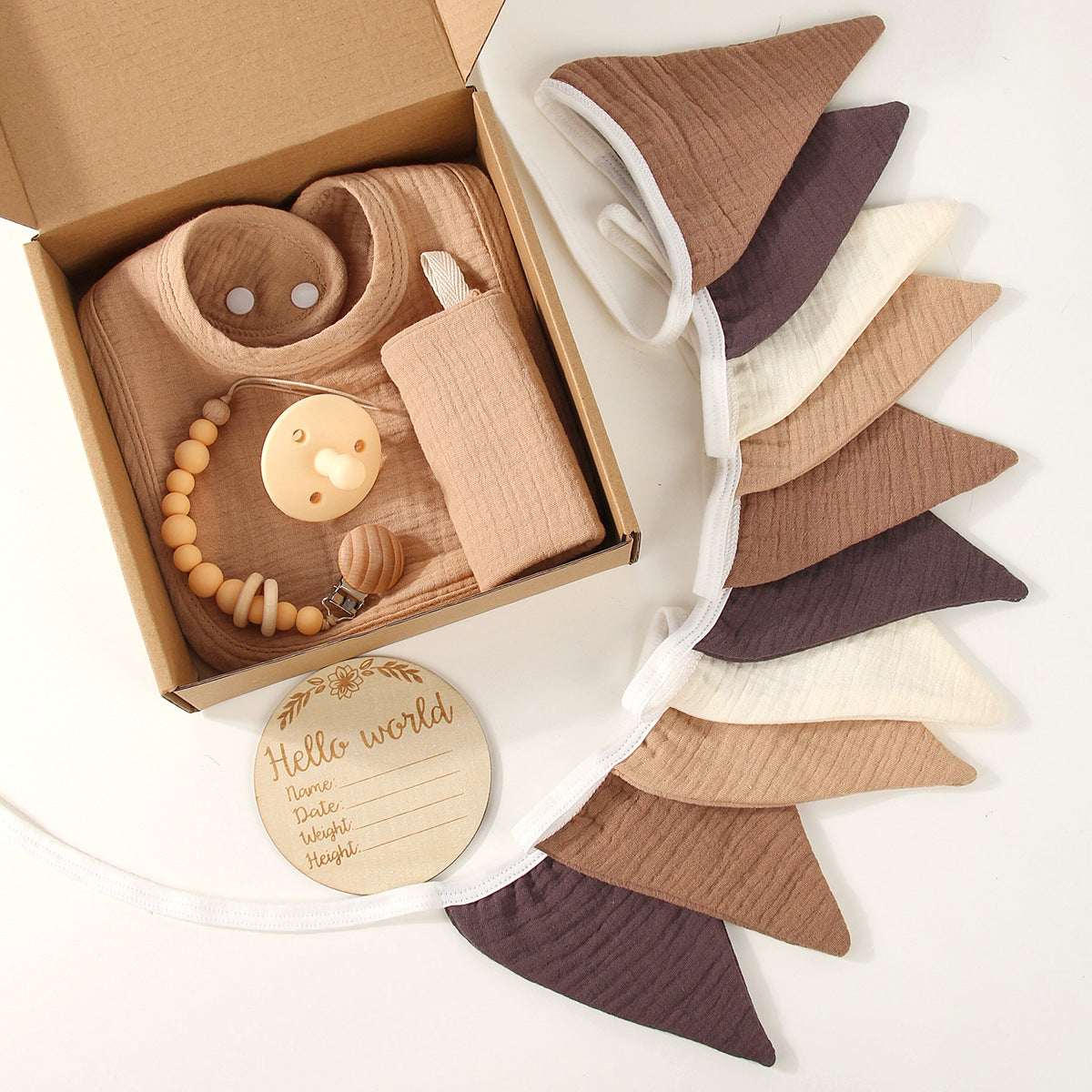Newborn Baby Shower Gift Toy Set-235