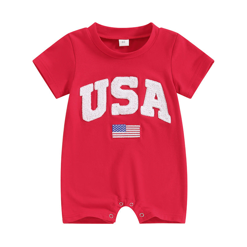 Baby Rompers Independence Day USA-451