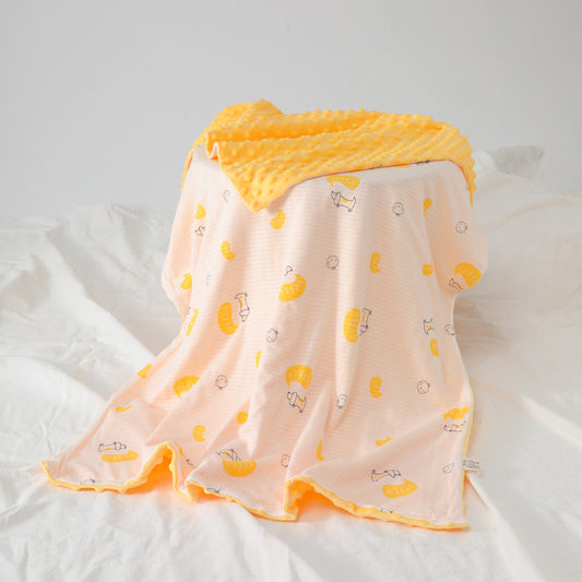Baby Double-Sided Blanket | Cotton Flannel