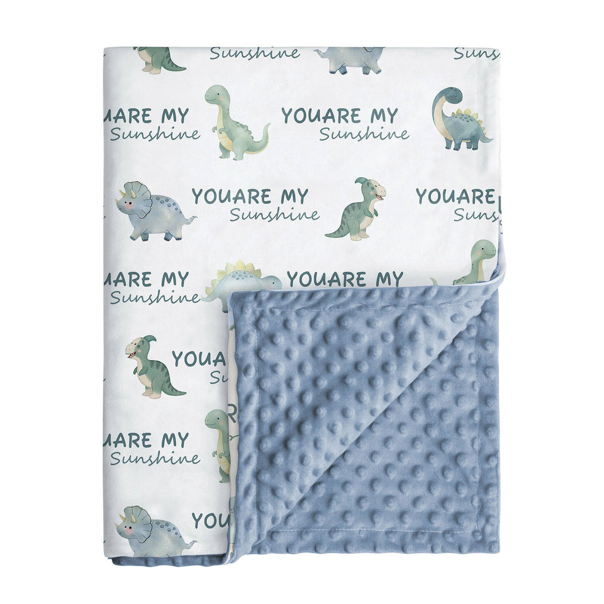 Double-Sided Fleece Baby Blanket-363