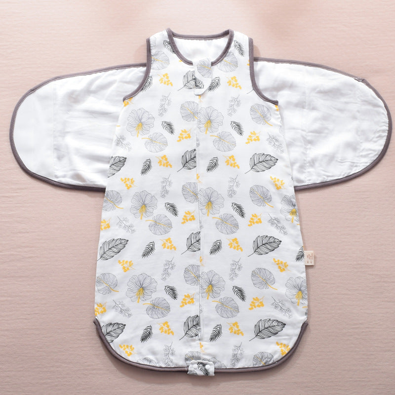 Baby Transition Sleeping Bag Swaddle to Sleep Sack 4-Way Adjustable Startle Reflex 1.0TOG -S52