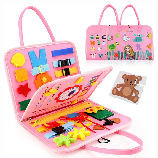 Baby Cloth Busy Book Early Learning Toy-271