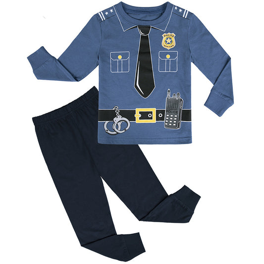 Kids Undershirts Underpants Sets Halloween Pajamas -266