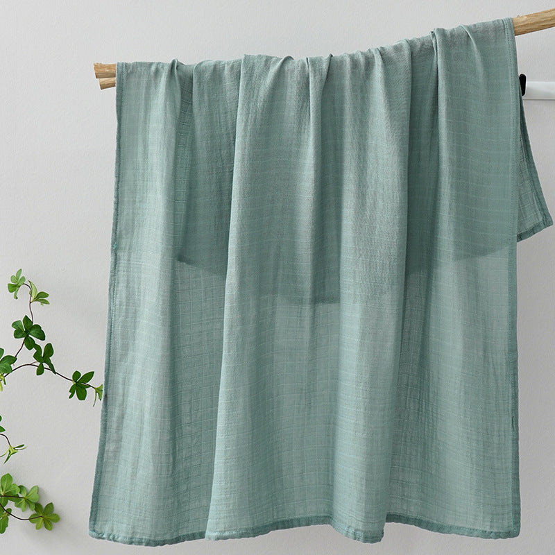 Muslin Baby Swaddle Blanket 2-Pack | 70% Bamboo 30% Cotton | 120cm 47.2" Multi-Use Wrap - 167