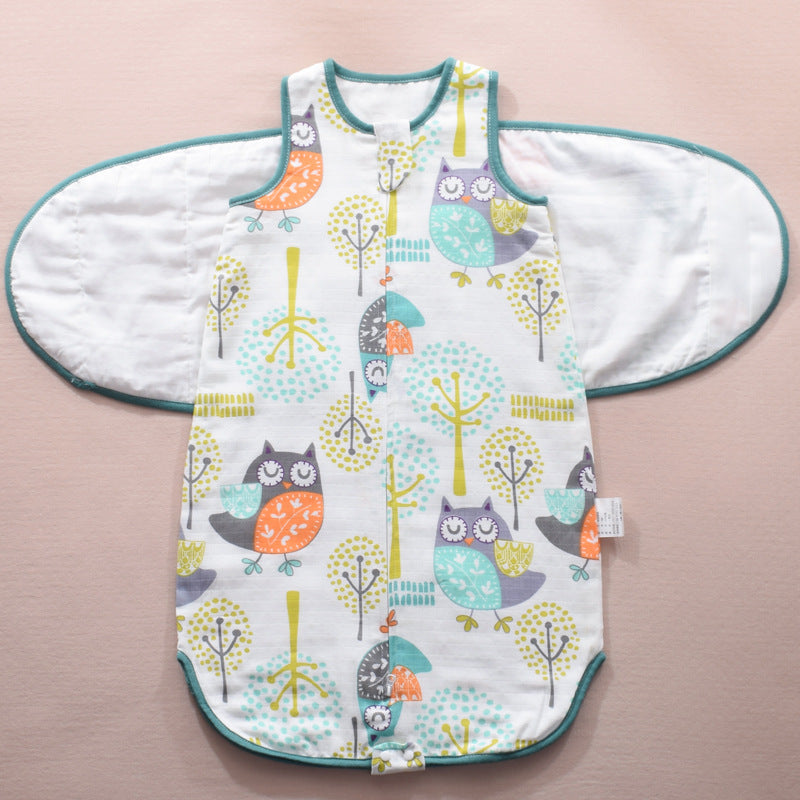 Baby Transition Sleeping Bag Swaddle to Sleep Sack 4-Way Adjustable Startle Reflex 1.0TOG -S52