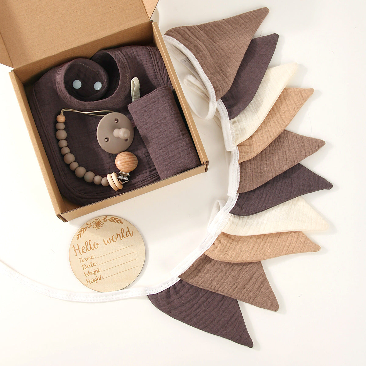 Newborn Baby Shower Gift Toy Set-235