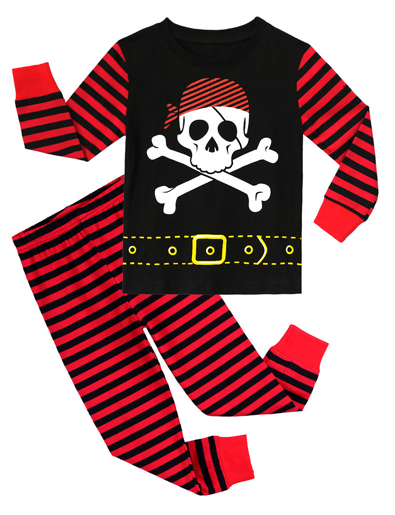 Kids Undershirts Underpants Sets Halloween Pajamas -266
