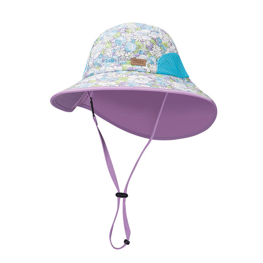 UPF 50+ Children's Outdoor Sun Hat -3 | Wide Brim Baby & Kids Cap-3
