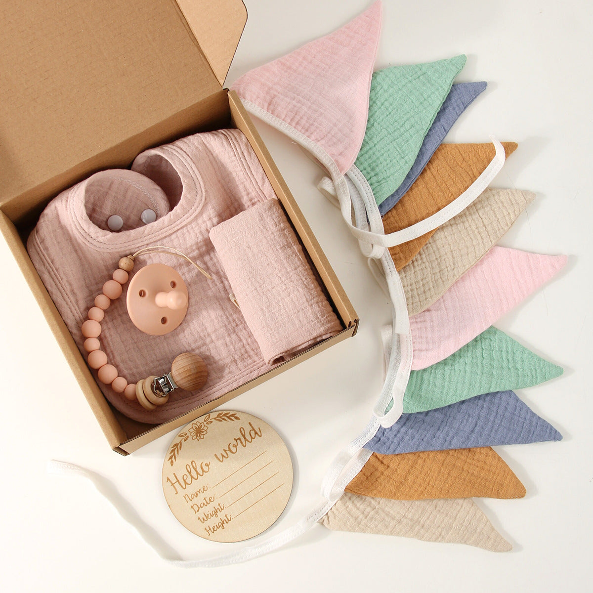 Newborn Baby Shower Gift Toy Set-235