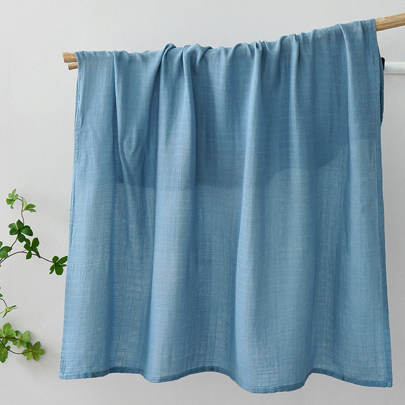 Muslin Baby Swaddle Blanket 2-Pack | 70% Bamboo 30% Cotton | 120cm 47.2" Multi-Use Wrap - 167
