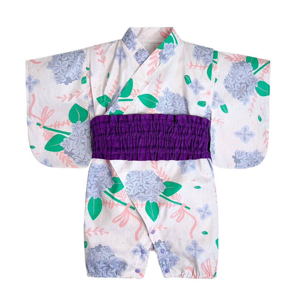 Baby Kimono Summer Onesie 95% Cotton-454