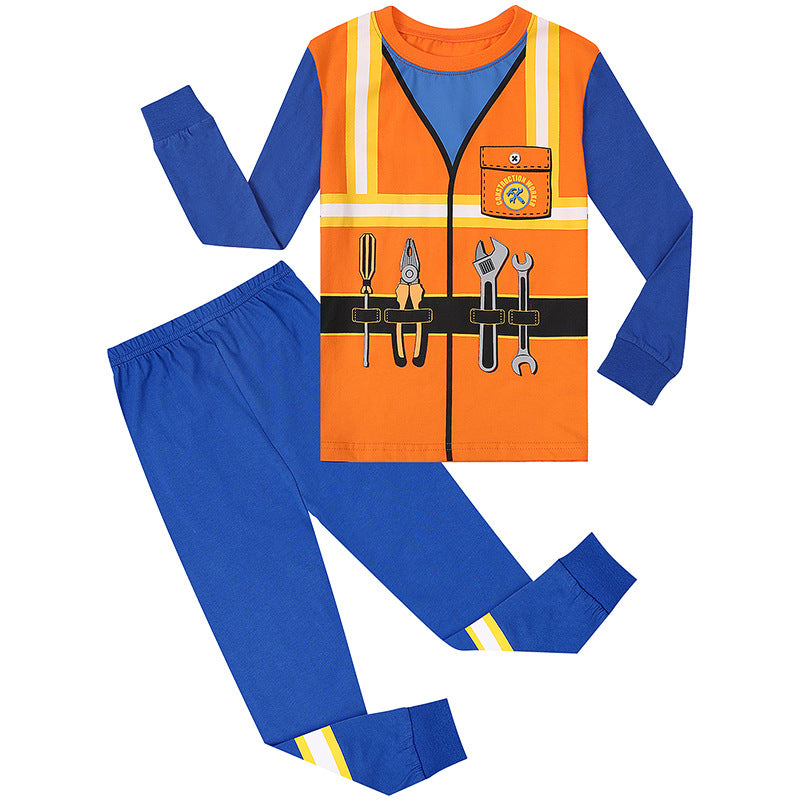 Kids Undershirts Underpants Sets Halloween Pajamas -266
