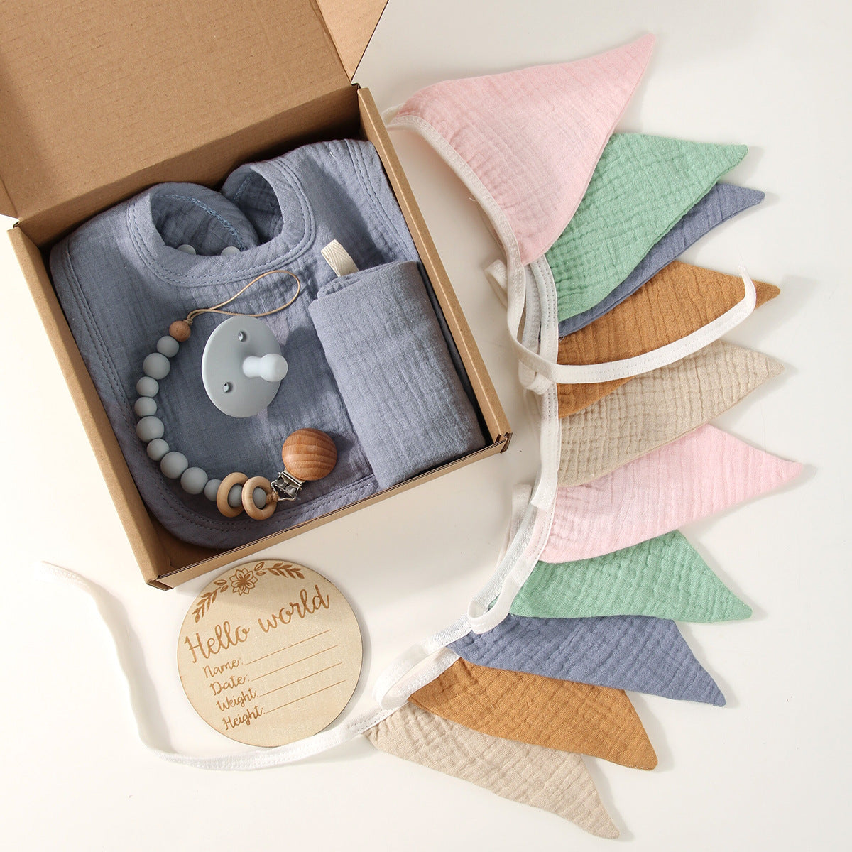 Newborn Baby Shower Gift Toy Set-235