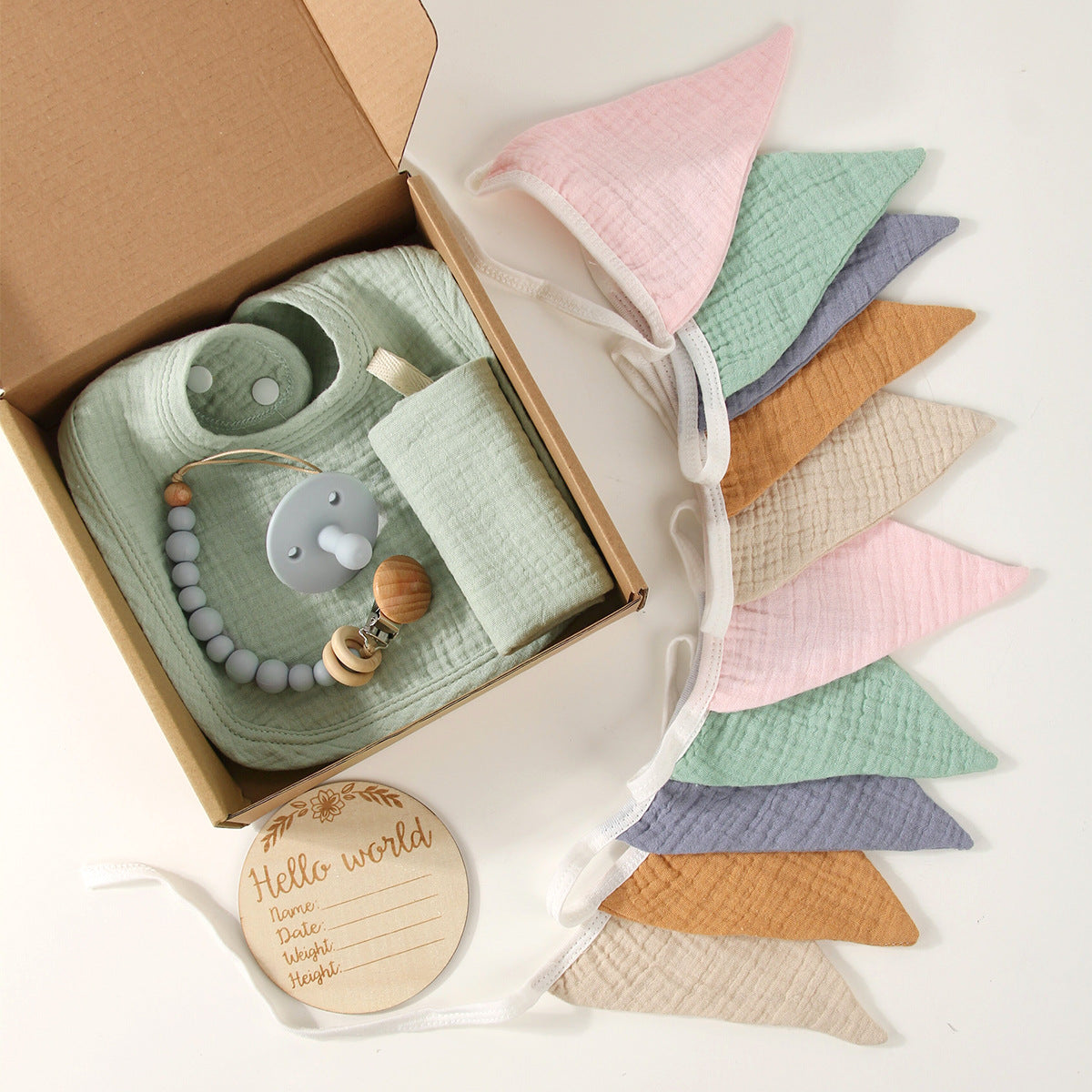 Newborn Baby Shower Gift Toy Set-235