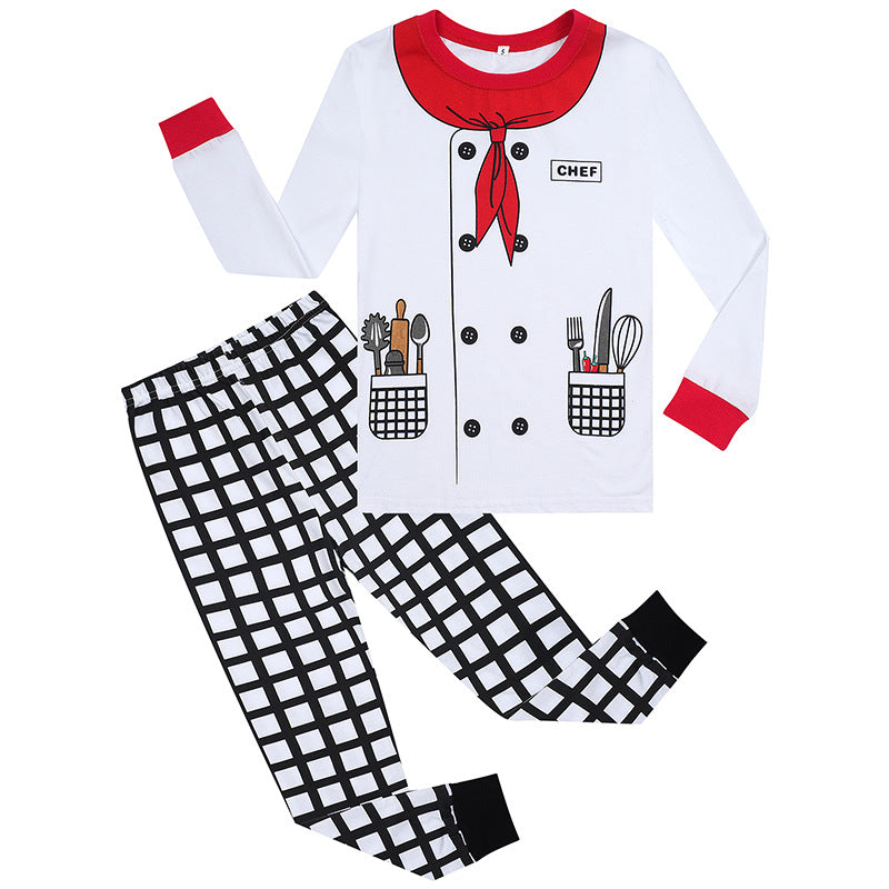 Kids Undershirts Underpants Sets Halloween Pajamas -266