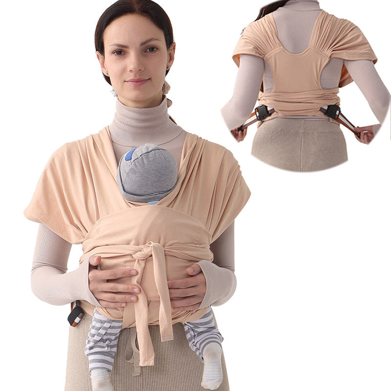 Newborn Baby Wrap Carrier Sling – Buckle Style, Easy to Wear for All Caregivers-347