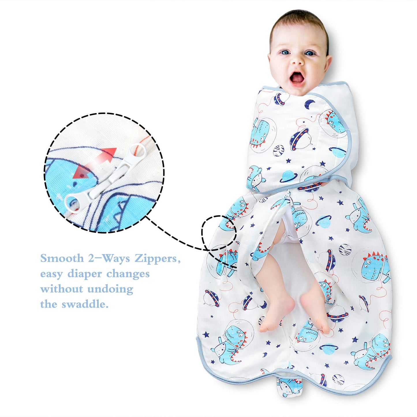 Baby Transition Sleeping Bag Swaddle Startle Sack 1.0TOG-S52