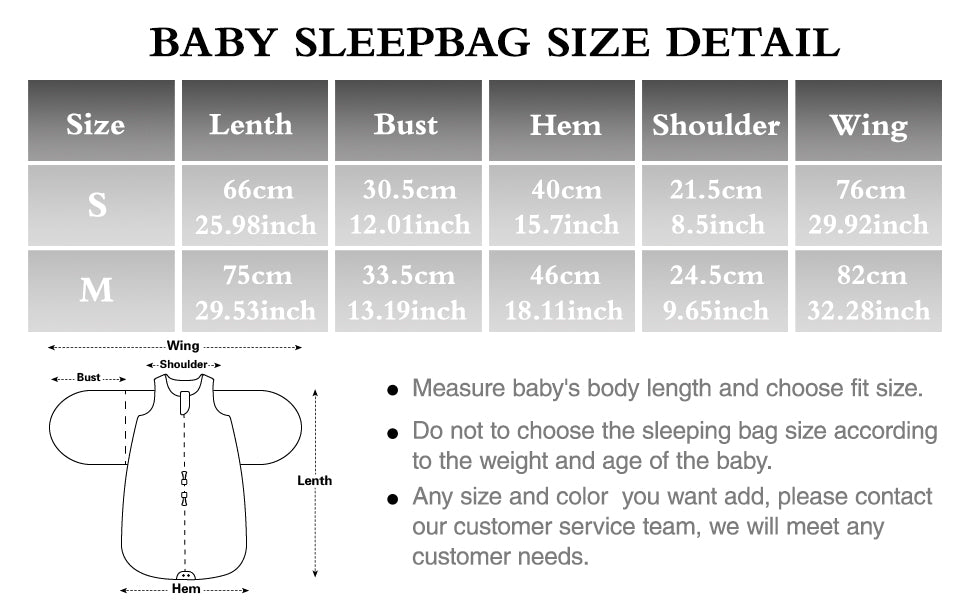 Baby Transition Sleeping Bag Swaddle Startle Sack 1.0TOG-S52