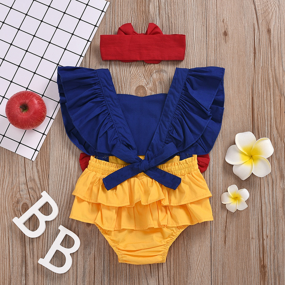 Baby Princess Romper Newborn Girls Snow White Jumpsuit Summer Costumes - 133