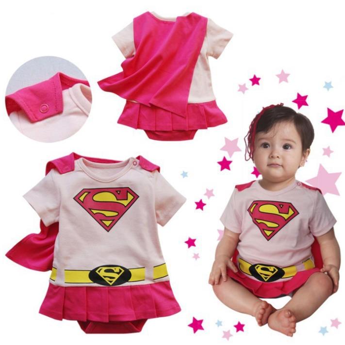 Baby girl 2024 superhero onesie