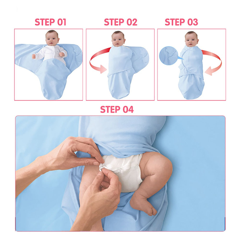 Newborn Baby Sleeping Bags Startle Swaddles Wrap 0.3TOG-51