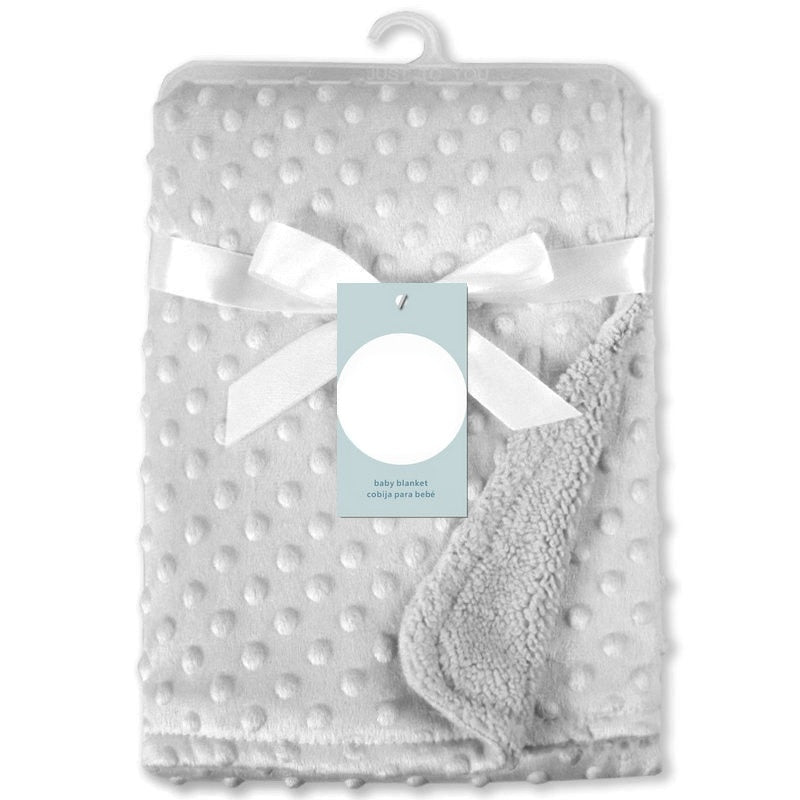 Newborn Baby Thermal Soft Fleece Blanket Infant Bedding Swaddle Wrap - 145