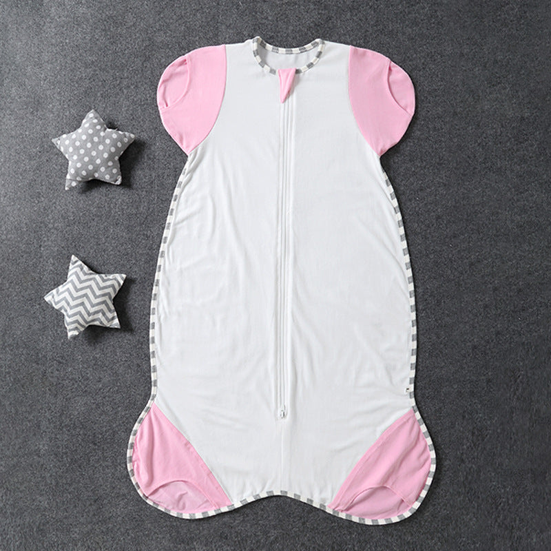 Newborn Baby Sleeping Bag Arms-up Swaddle Startle Sack 0.2 TOG-S47