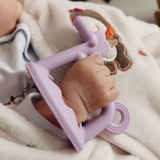 3D Horse Baby Silicone Teethers 3PCs-5