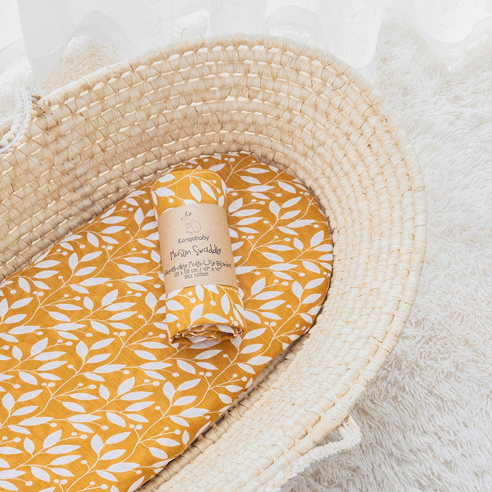 Muslin Swaddle Baby Newborn Wrap Blanket - 167