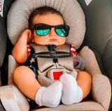 Baby Toddler Bueller Shades UV beach Sunglasses With Strap-W45
