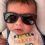 Baby Toddler Bueller Shades UV beach Sunglasses With Strap-W45